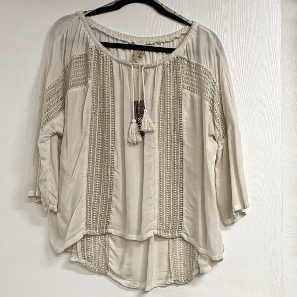 XCVI Women's Masani Top In Sand Size S